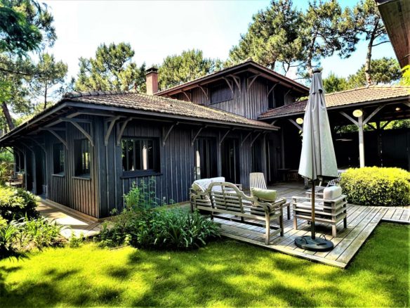 Cap Ferret villa bois