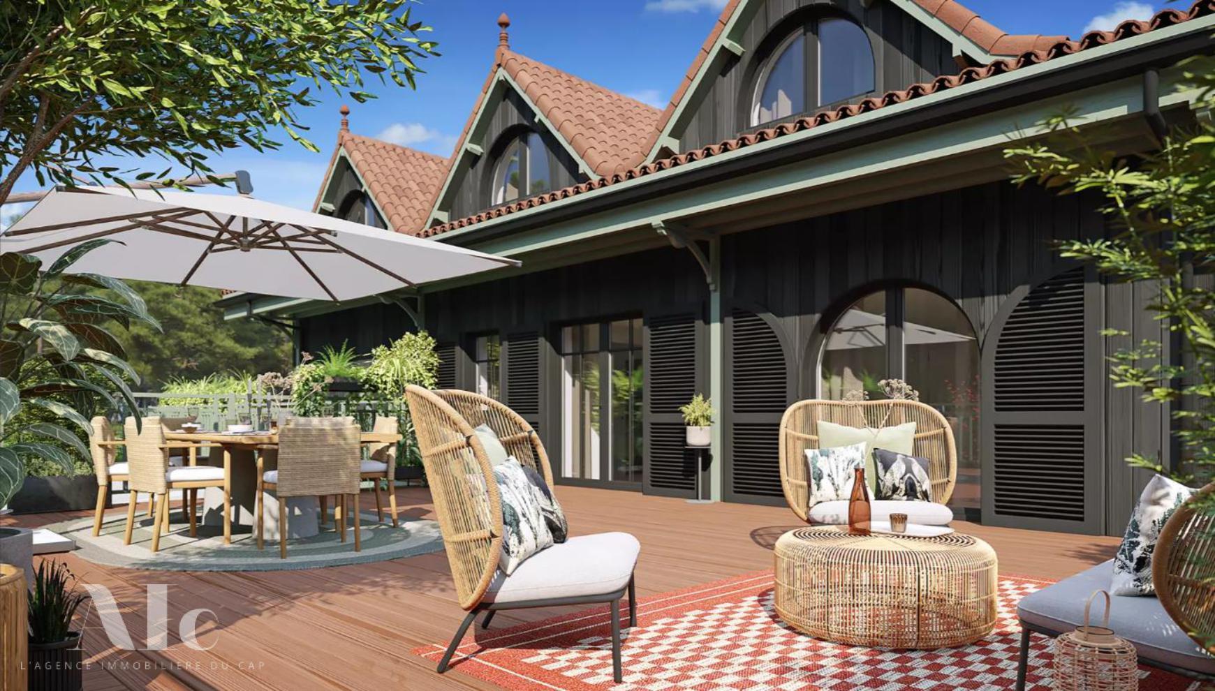 2 Cap Ferret appartement T4 Duplex