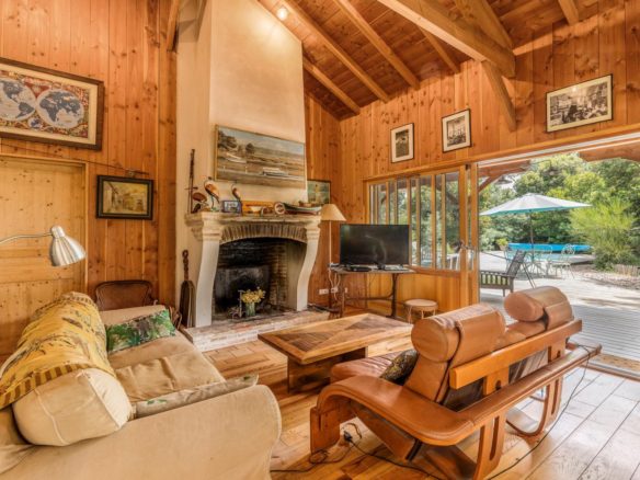 Cap Ferret Village villa tout bois en location de vacances