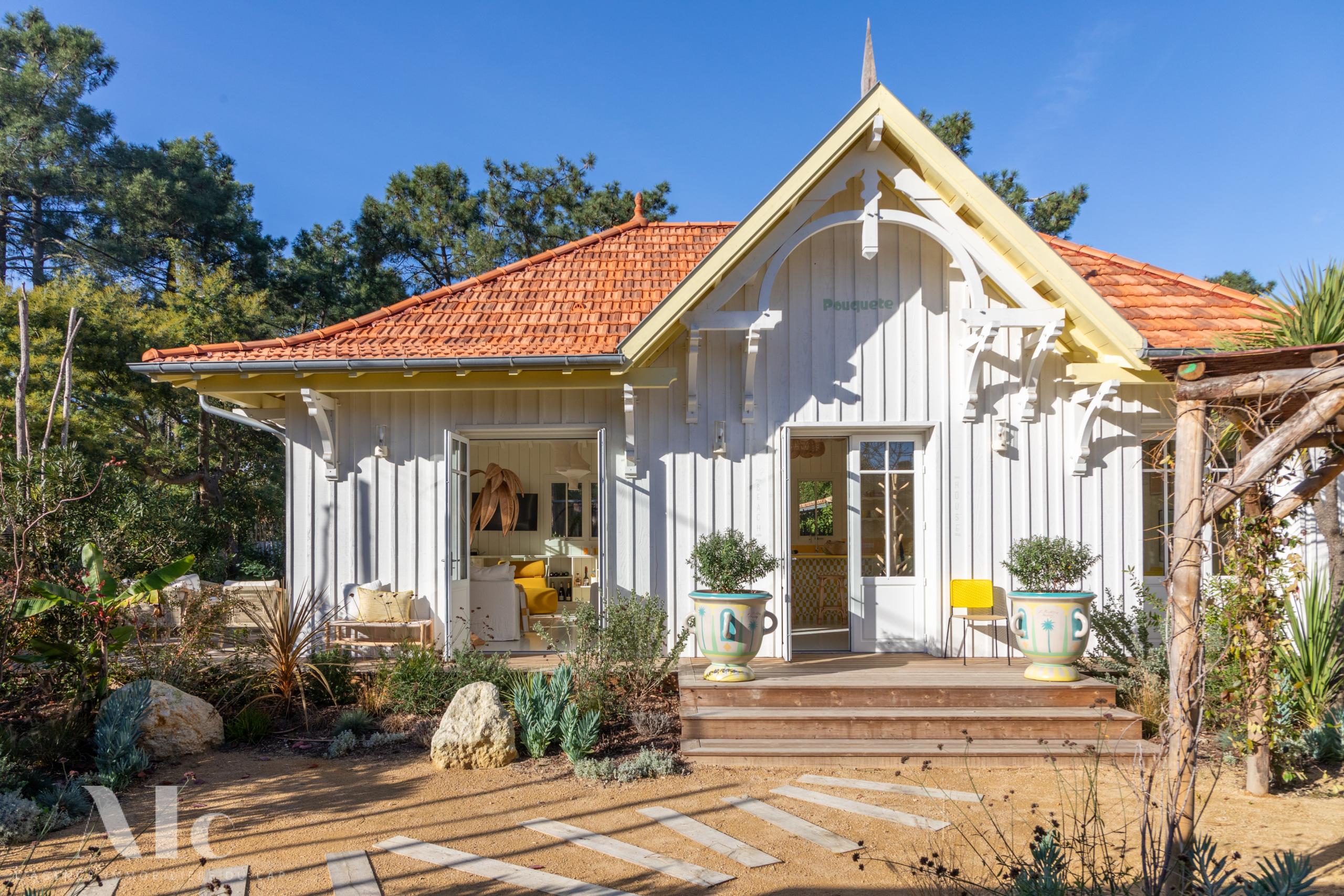 maison-uzeel_HD-100 Cap Ferret villa sur jardin en location de vacances