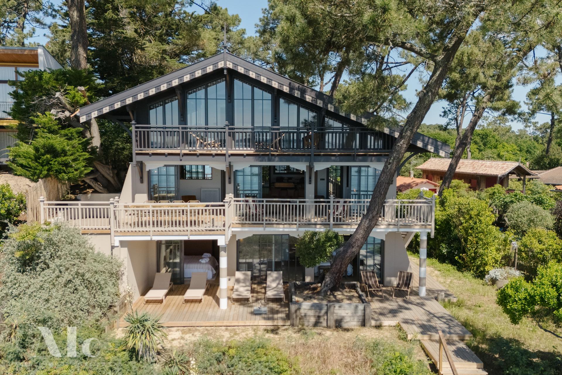 Cap Ferret Grand Piquey villa au bord de l’eau