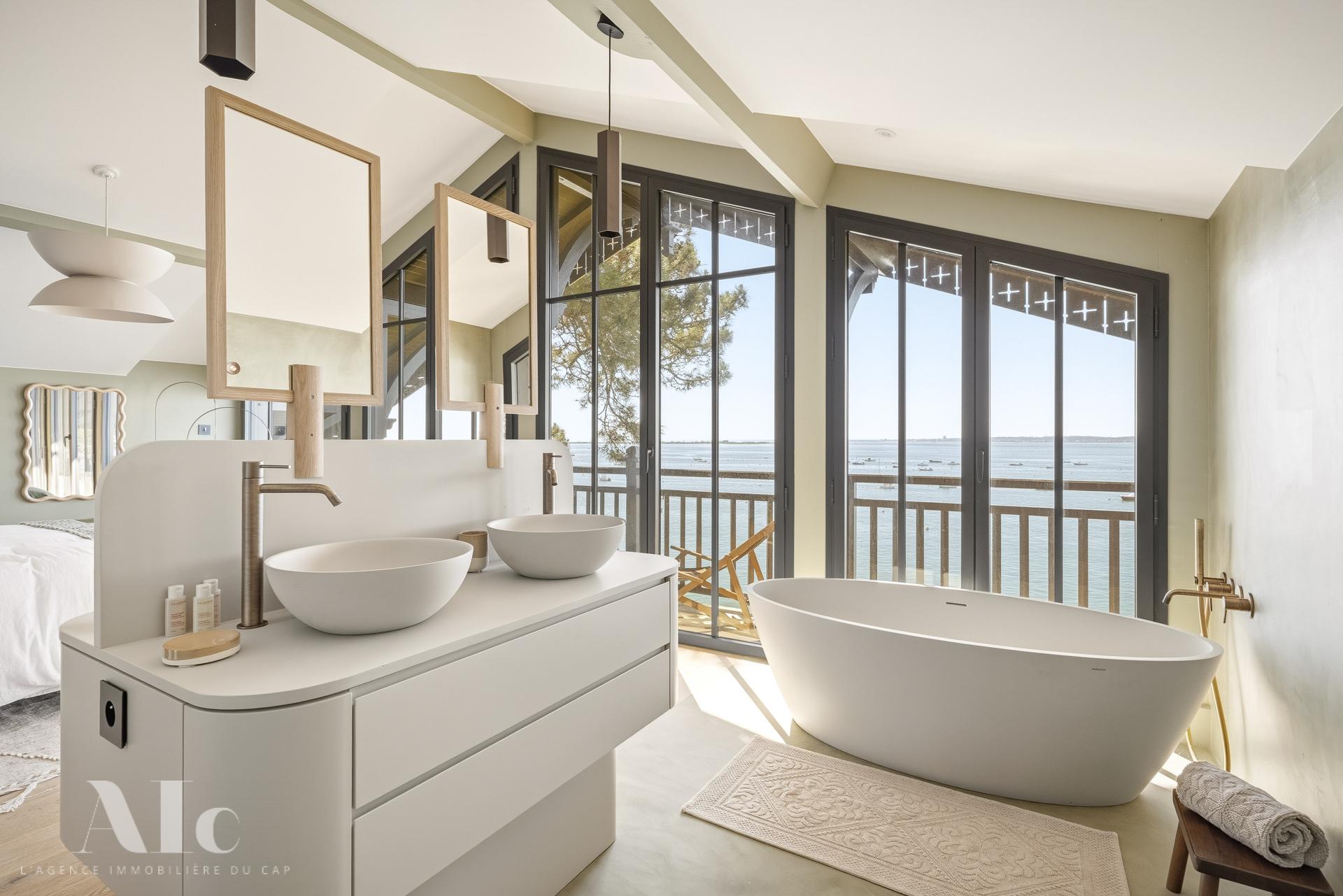 Cap Ferret Grand Piquey villa au bord de l’eau