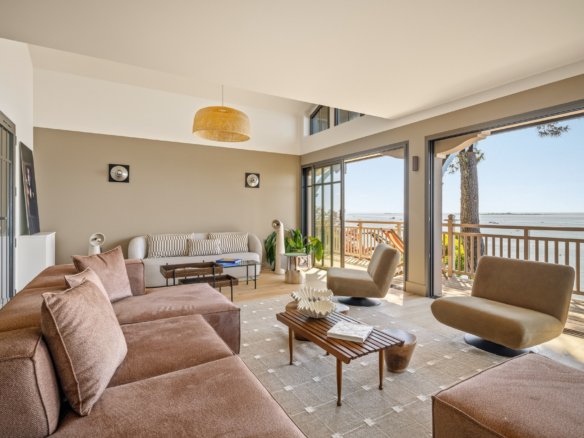 Cap Ferret Grand Piquey villa au bord de l’eau